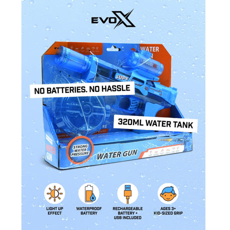 Evo-X Light Up Electric Water Gun