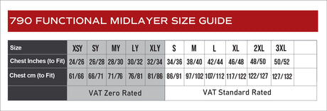 Functional Midlayer Top – Youth School Sportswear - BLACK (790)