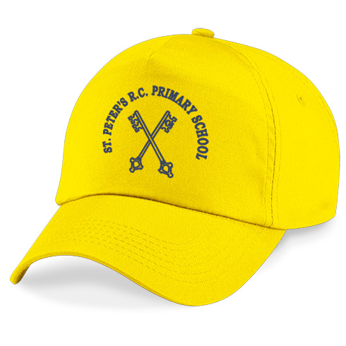 St Peter's RC Primary School Baseball Cap with logo (Print)