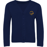 Cluny Knitted Cardigan with Logo (EMB)