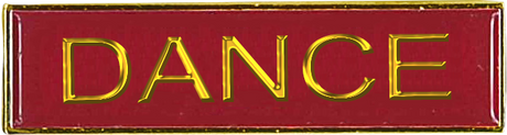 Stock Enamel Square End Enamel Bar Badges (6640) - Leonard Hudson Trade Store