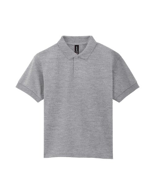 Gildan DryBlend Kids School Polo Shirt GD40B | Ages 5–12