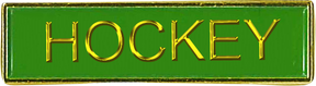 Stock Enamel Square End Enamel Bar Badges (6640) - Leonard Hudson Trade Store