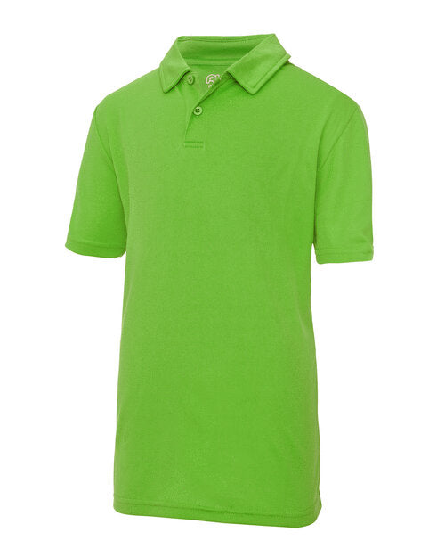 Just Cool Kids Performance School Polo Shirt JC040B | Ages 3–13