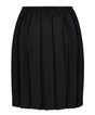 Black Winterbottom's junior girls box pleat school skirt with elasticated waist