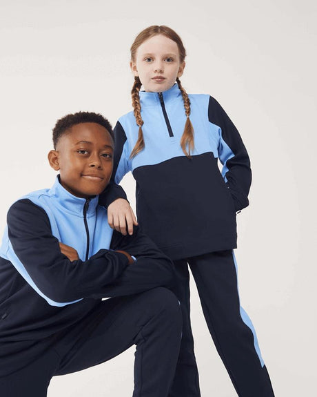 Childs Sports Tracksuit Top 1/4 Zip
