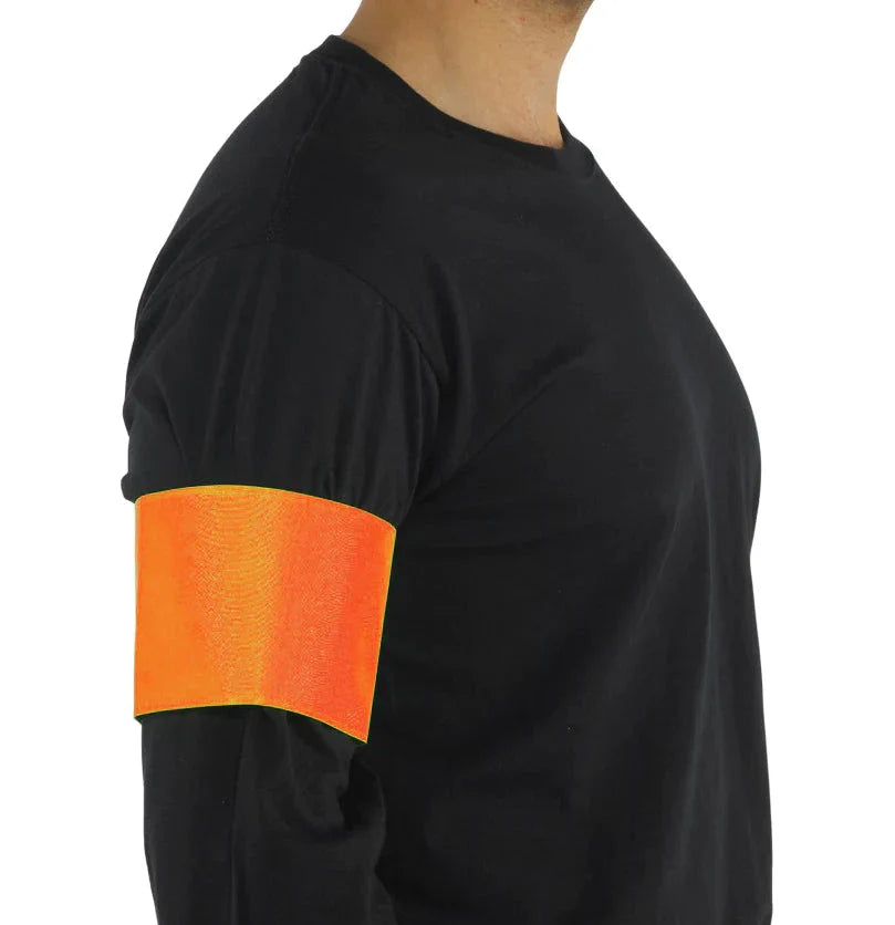 Hi-Vis Armbands| Printed Armbands | Sports Captain Hi-Vis Armbands Custom Print - Lynendo Trade Store