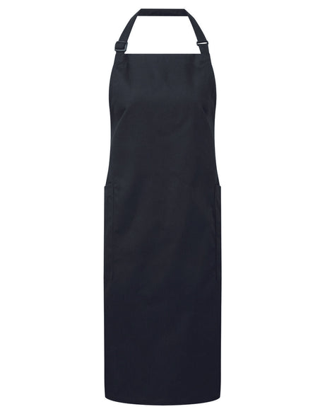 PREMIER Heavyweight Recycled Polyester and Cotton Bib Apron, Organic and Fairtrade certified - Lynendo Trade Store