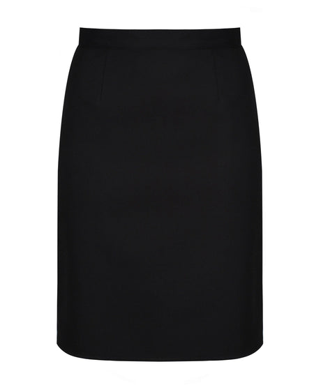 Black Winterbottom's senior girls straight school skirt with back vent