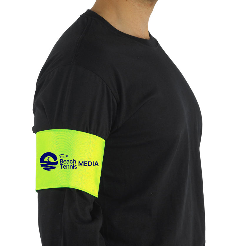 Hi-Vis Armbands| Printed Armbands | Sports Captain Hi-Vis Armbands Custom Print - Lynendo Trade Store