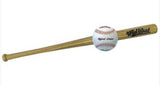 Midwest Baseball Sports Slugger Traditional 32" Wooden Bat & 9" Ball Set Senior - Lynendo Trade Store