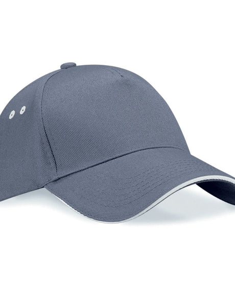 BEECHFIELD - Ultimate 5 Panel Contrast Sandwich Peak Cap - Lynendo Trade Store
