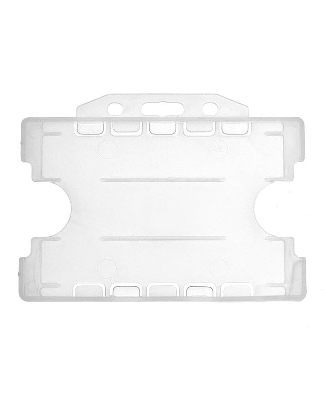 Plastic Lanyard ID Card Holder (7016) Double Side - Leonard Hudson Trade Store