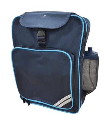 Junior Backpack with Contrast Trim (2701) - Leonard Hudson Trade Store