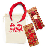 Red School Hair Clips, Bobble Hair Ties, Headband & Bag | The Gift Set