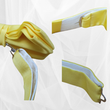 Plain Bright YELLOW BOW TIE - Pre Tied Bow Tie